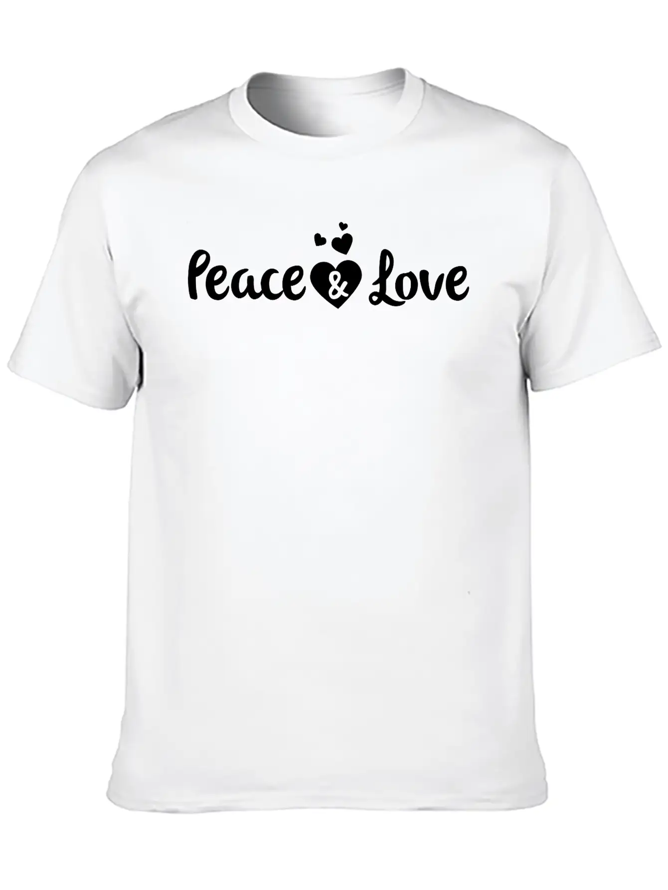 Peace & Love Relaxed Everyday Tee – Lightweight And Durable Cotton