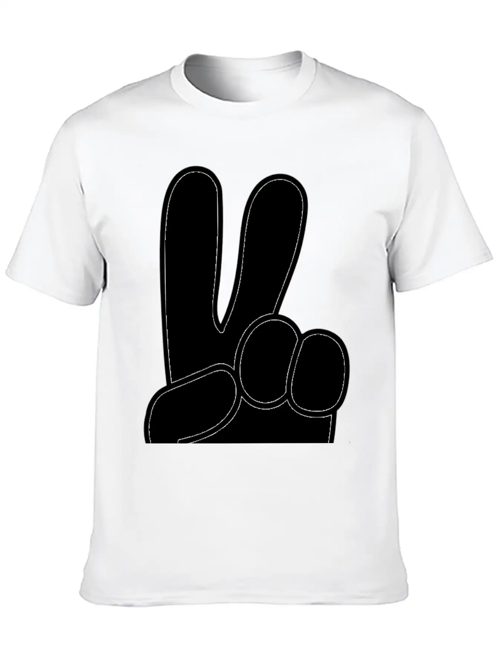 Peace, Peace Sign, Global Peace Unisex Casual T-Shirt – Clean Design For Daily Comfort