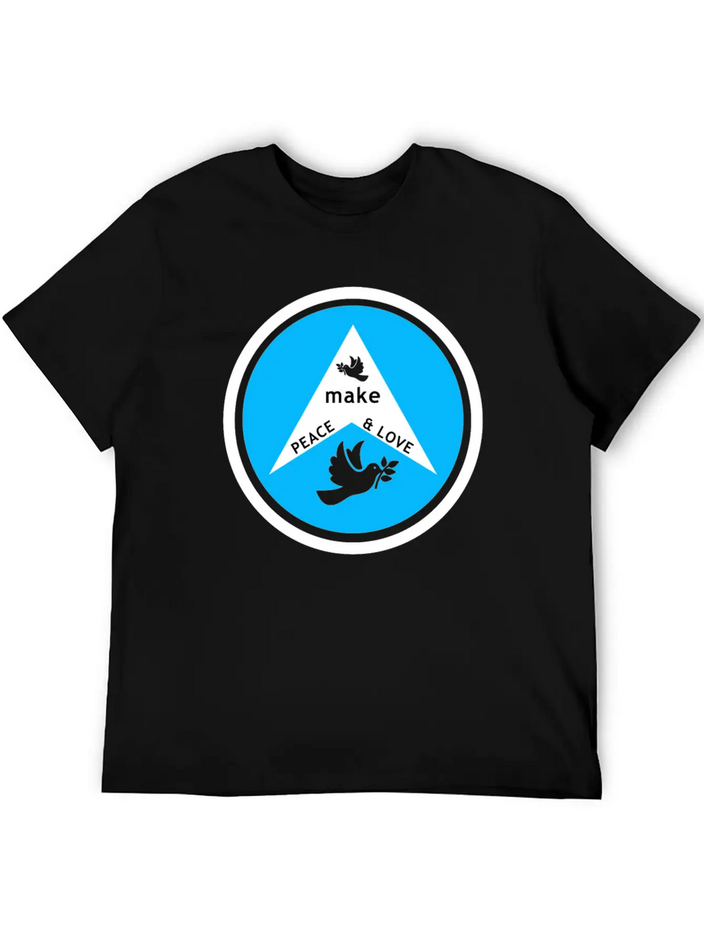Peace Peace Symbol Peace Movement Peace Maker Gift Breathable Soft Cotton T-Shirt – Timeless Casual Look