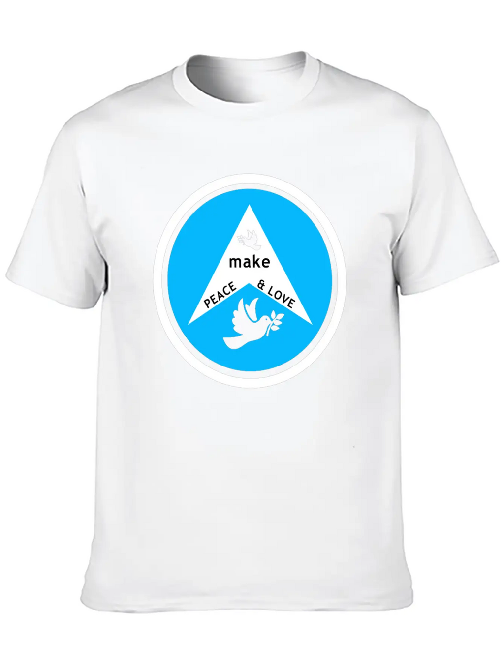 Peace Peace Symbol Peace Movement Peace Maker Gift Breathable Soft Cotton T-Shirt – Timeless Casual Look
