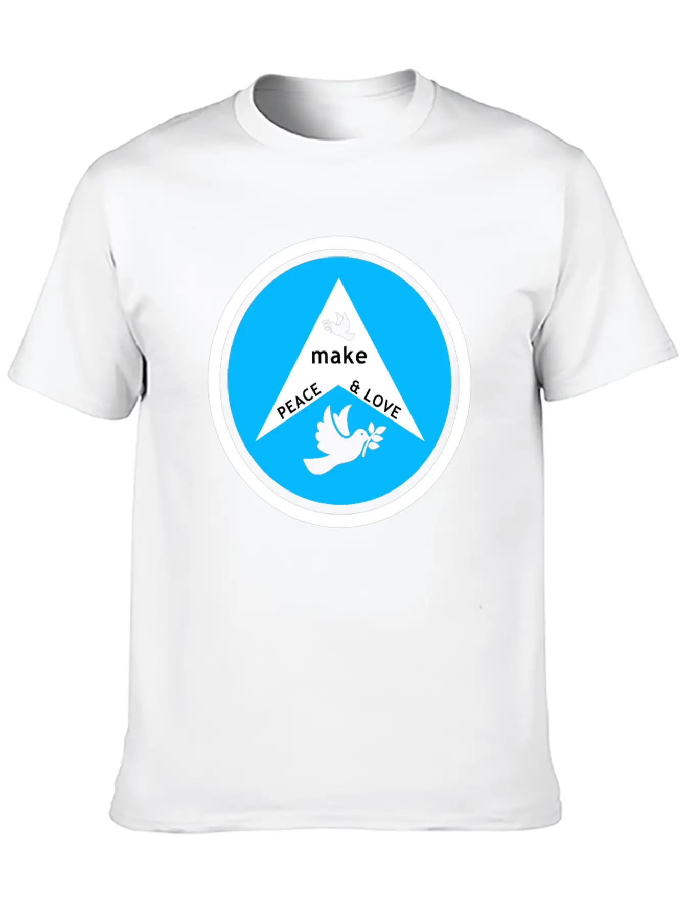 Peace Peace Symbol Peace Movement Peace Maker Gift Breathable Soft Cotton T-Shirt – Timeless Casual Look