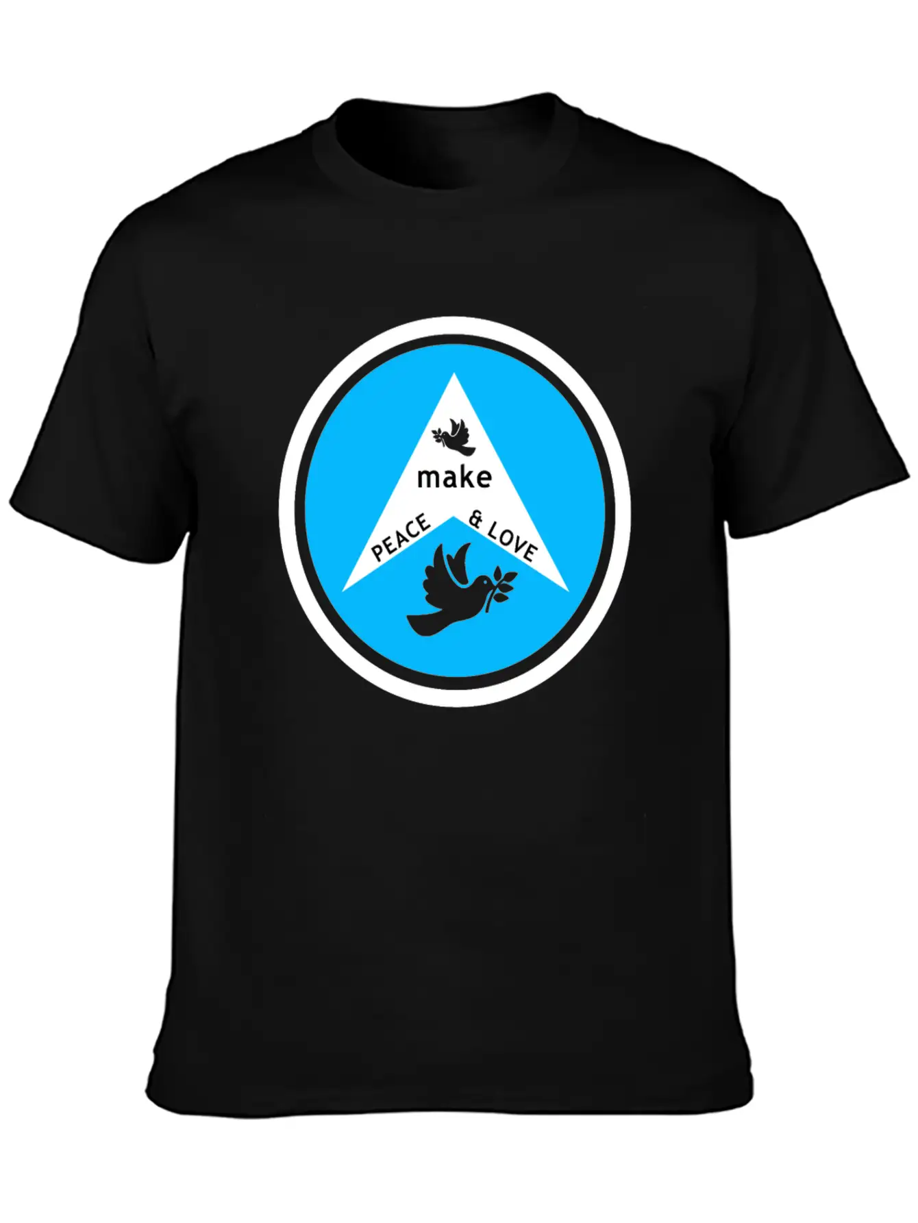 Peace Peace Symbol Peace Movement Peace Maker Gift Breathable Soft Cotton T-Shirt – Timeless Casual Look