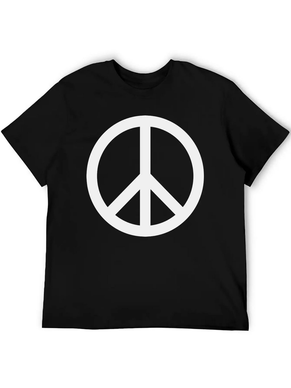 Peace Sign, Peace Classic Cotton Tee – Unisex Comfort For Any Season