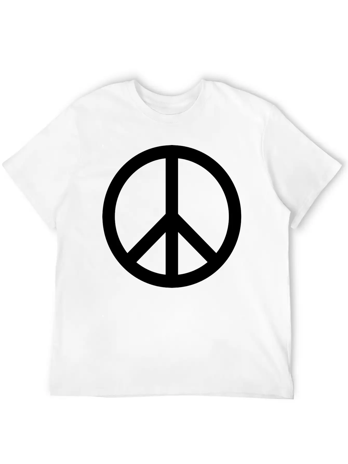 Peace Sign, Peace Classic Cotton Tee – Unisex Comfort For Any Season
