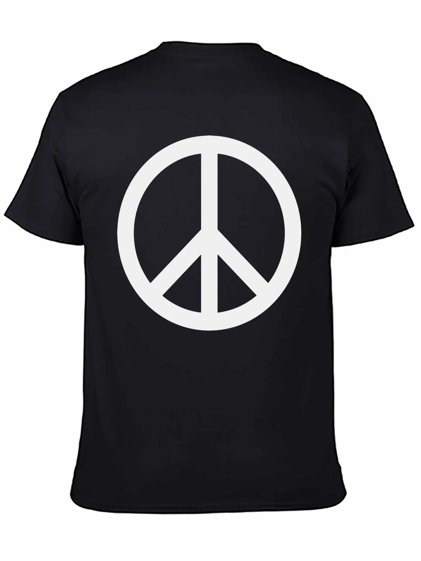 Peace Sign, Peace Classic Cotton Tee – Unisex Comfort For Any Season