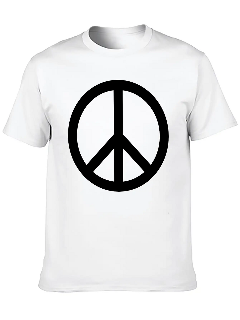 Peace Sign, Peace Classic Cotton Tee – Unisex Comfort For Any Season