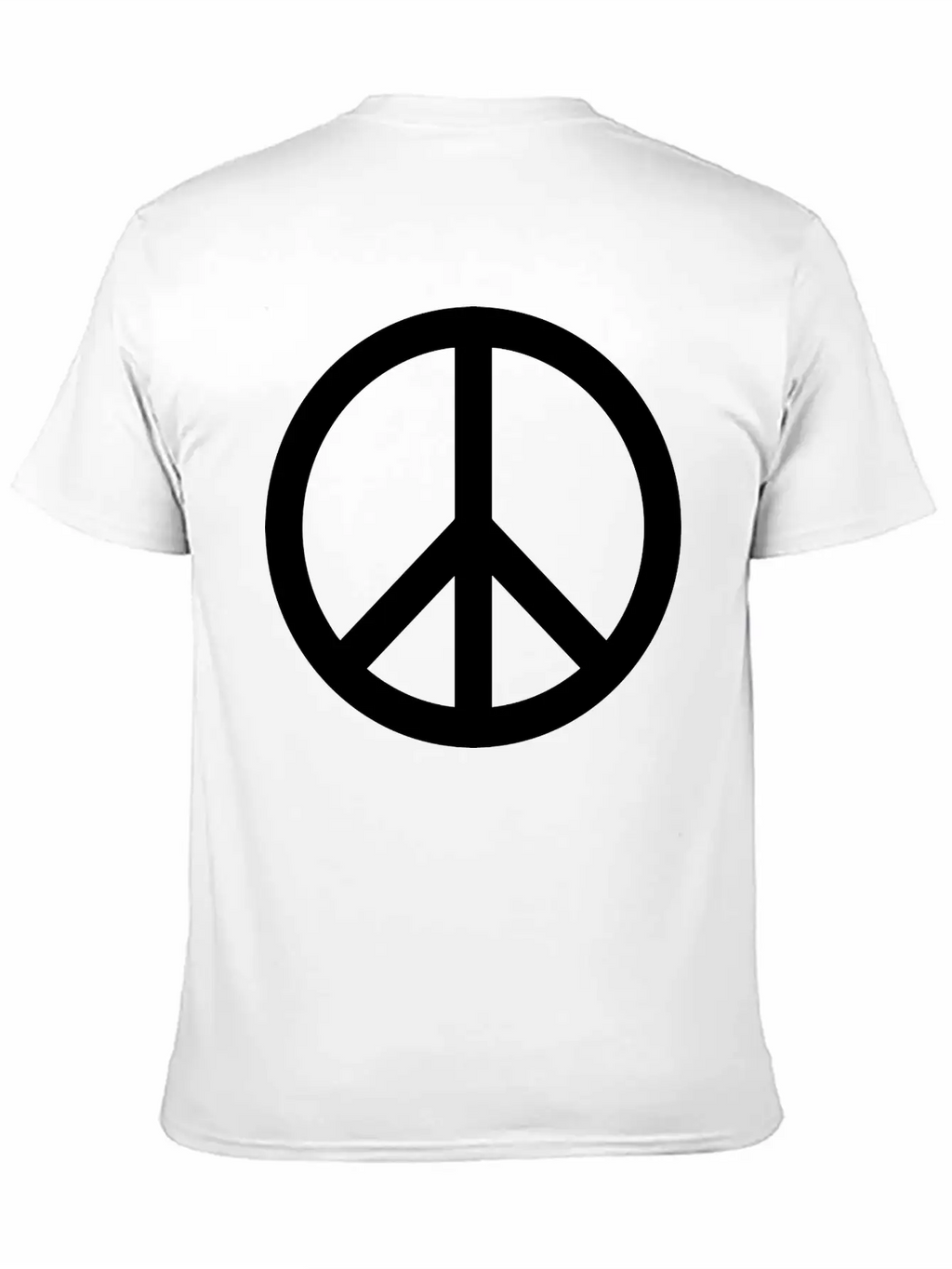 Peace Sign, Peace Classic Cotton Tee – Unisex Comfort For Any Season