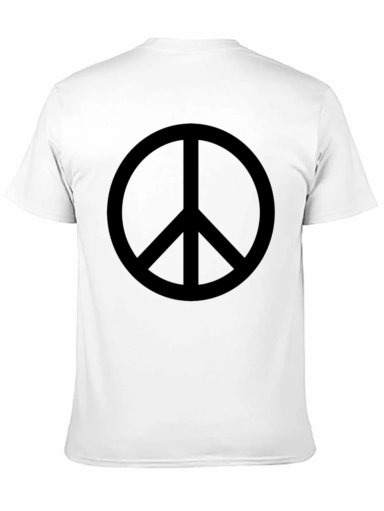 Peace Sign, Peace Classic Cotton Tee – Unisex Comfort For Any Season