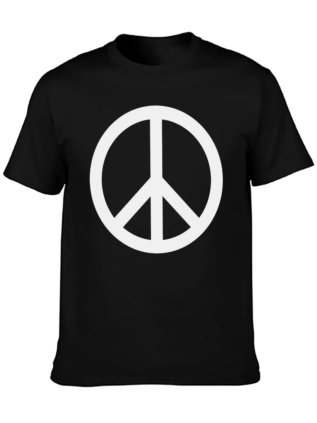 Peace Sign, Peace Classic Cotton Tee – Unisex Comfort For Any Season