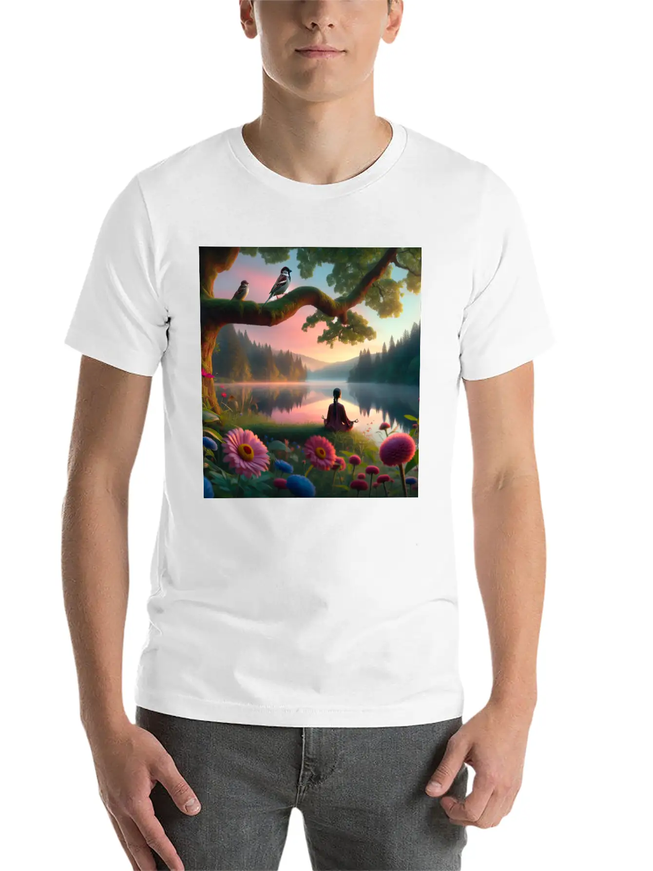 Peace Stylish Everyday T-Shirt – Unisex Basic Cotton Tee