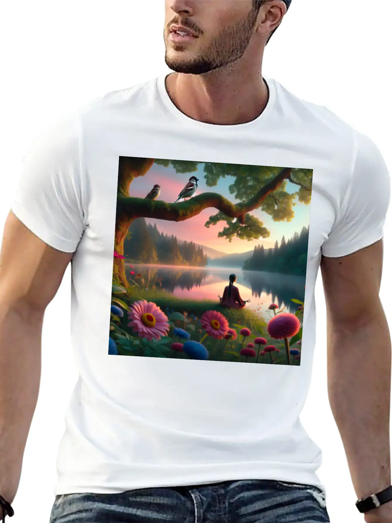 Peace Stylish Everyday T-Shirt – Unisex Basic Cotton Tee