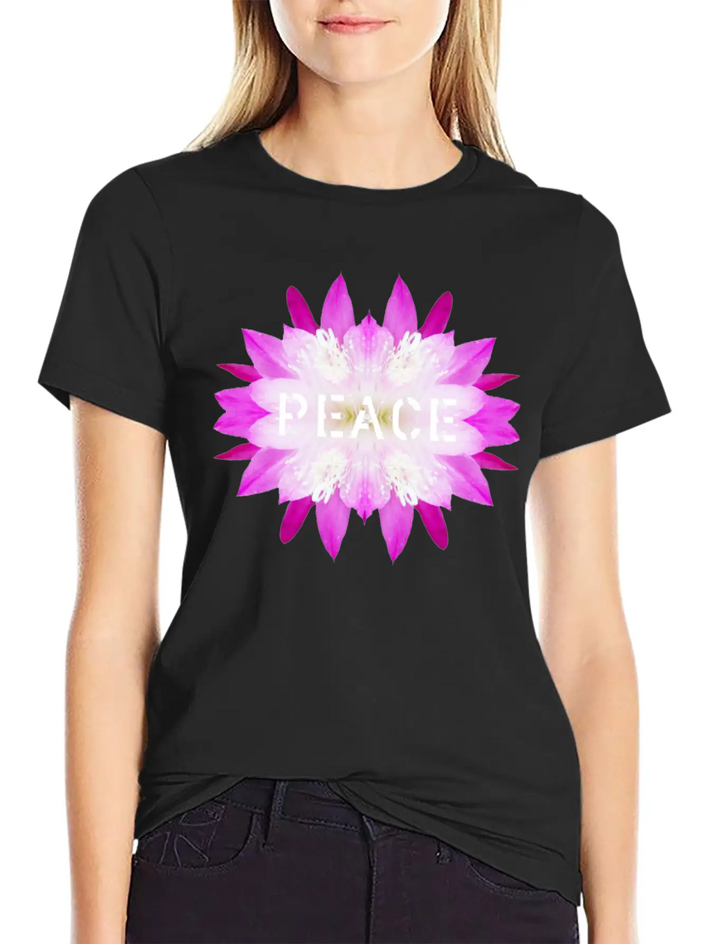 Peace Support Life Humanity Compassion Hope Love Essential Cotton Tee For Daily Outfits – Unisex Style