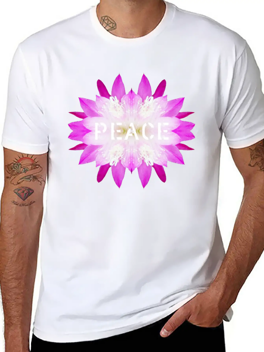 Peace Support Life Humanity Compassion Hope Love Essential Cotton Tee For Daily Outfits – Unisex Style