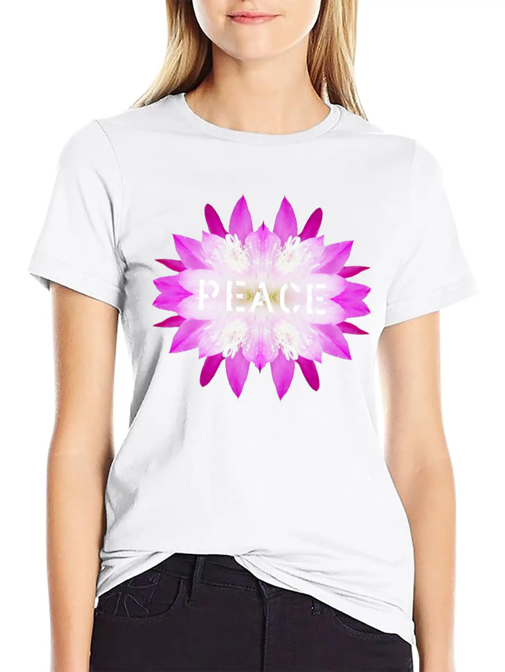 Peace Support Life Humanity Compassion Hope Love Essential Cotton Tee For Daily Outfits – Unisex Style