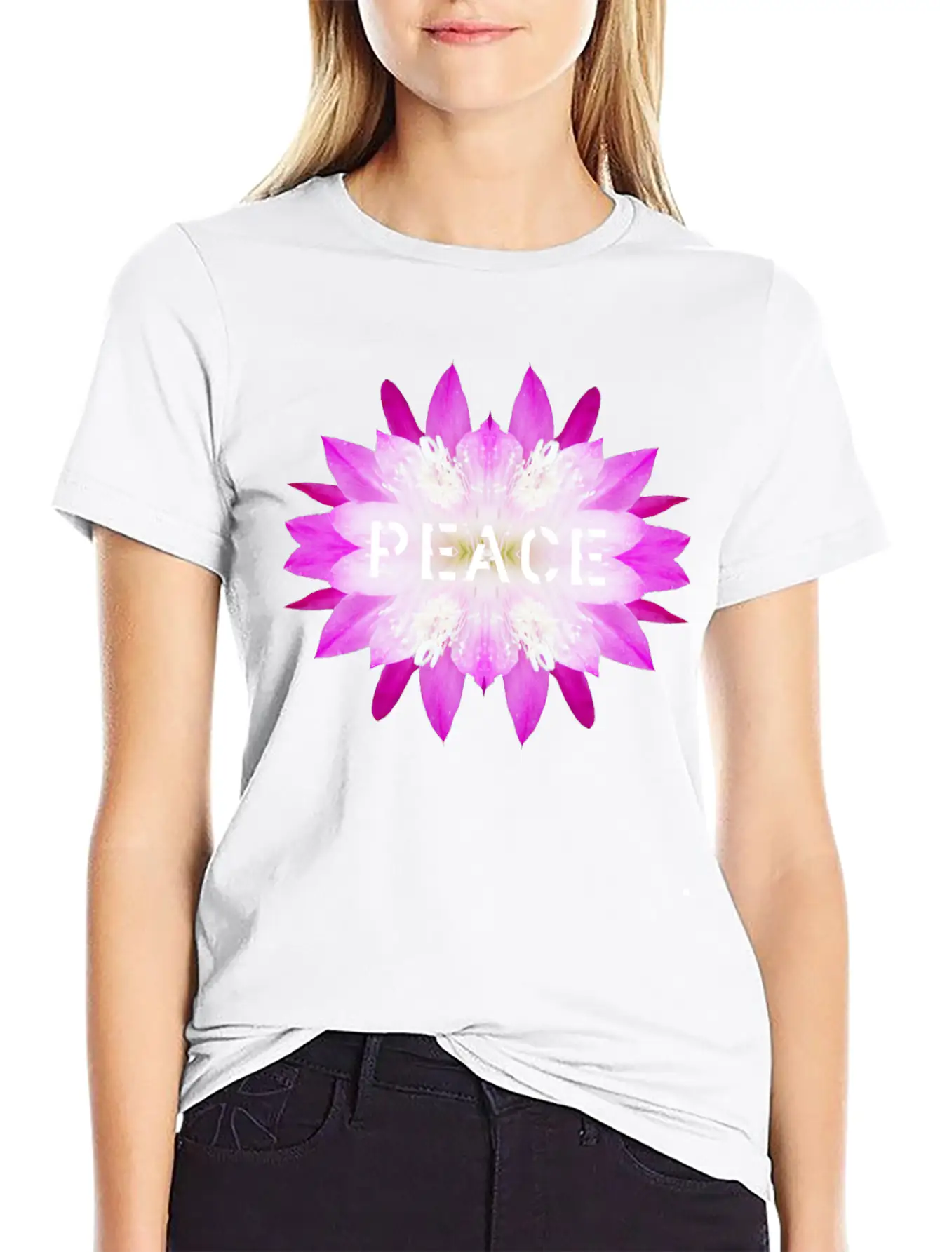 Peace Support Life Humanity Compassion Hope Love Essential Cotton Tee For Daily Outfits – Unisex Style