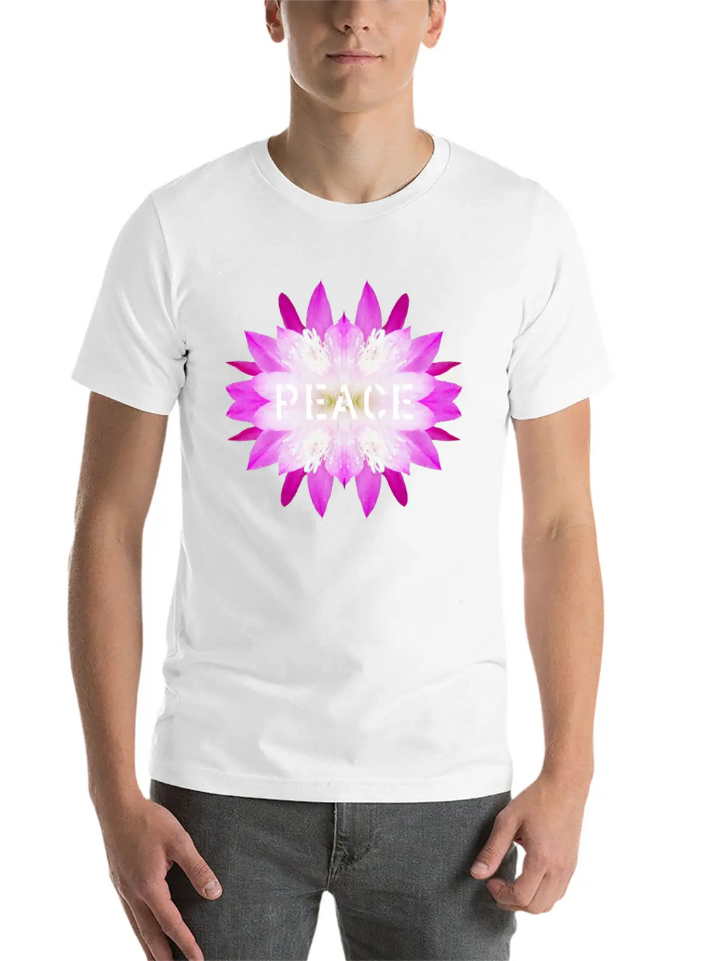 Peace Support Life Humanity Compassion Hope Love Essential Cotton Tee For Daily Outfits – Unisex Style