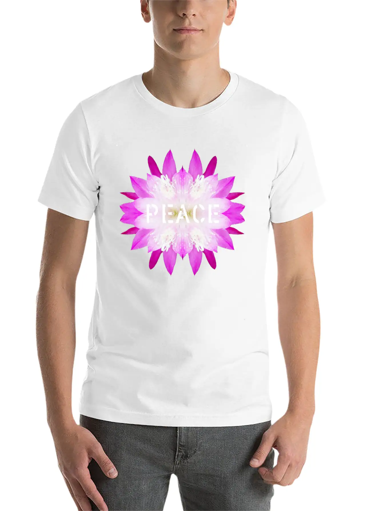 Peace Support Life Humanity Compassion Hope Love Essential Cotton Tee For Daily Outfits – Unisex Style