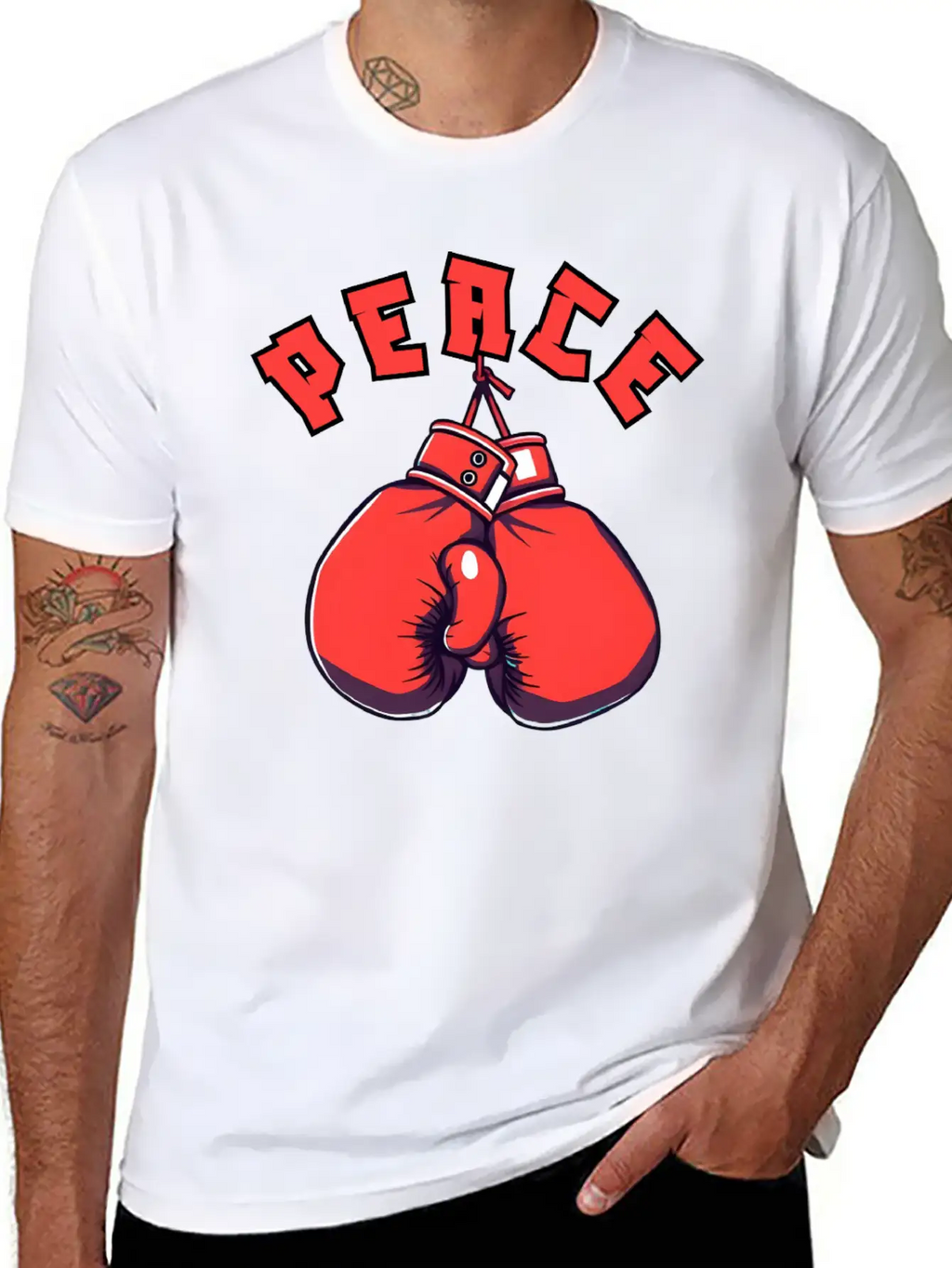 PEACE Timeless Short Sleeve Tee – Comfy And Minimalist Design