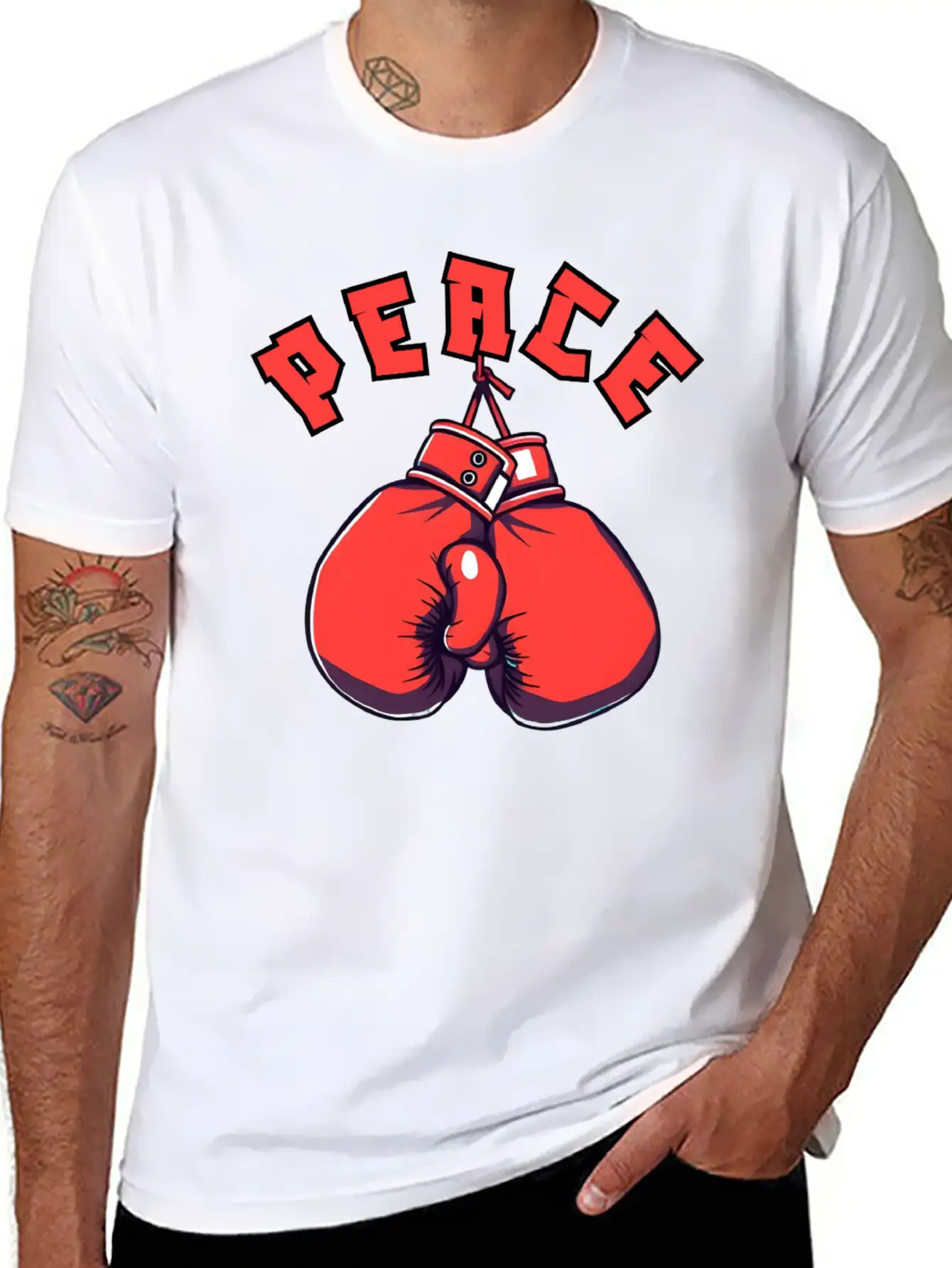 PEACE Timeless Short Sleeve Tee – Comfy And Minimalist Design
