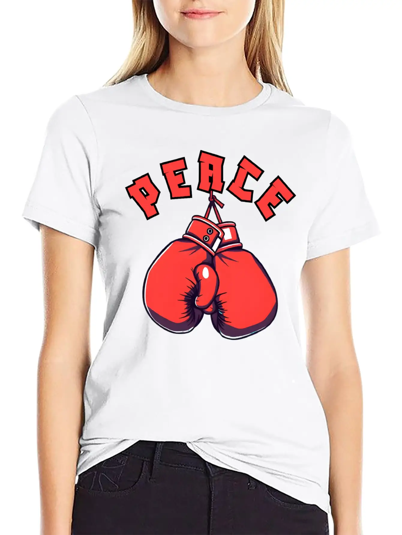 PEACE Timeless Short Sleeve Tee – Comfy And Minimalist Design