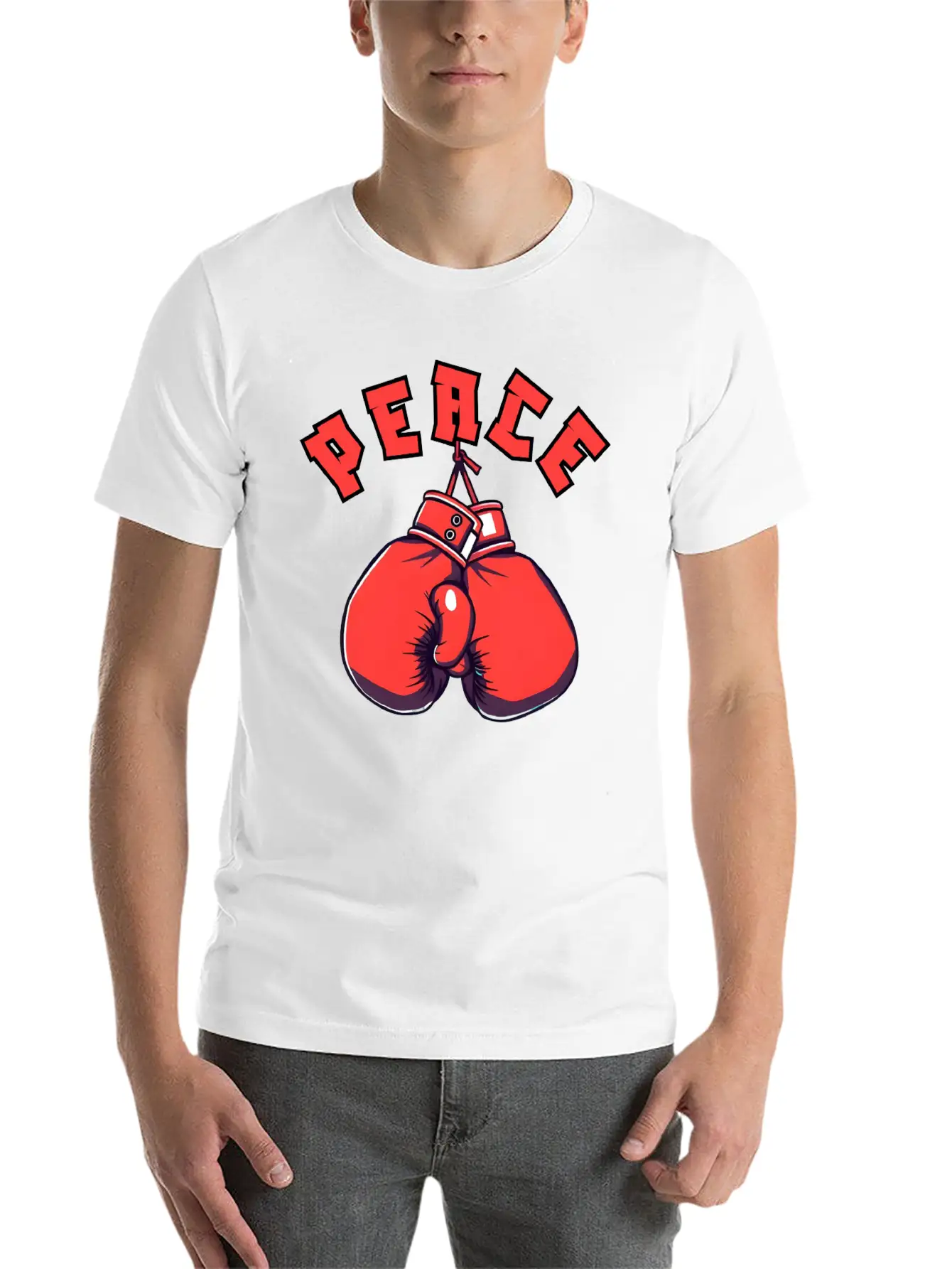 PEACE Timeless Short Sleeve Tee – Comfy And Minimalist Design