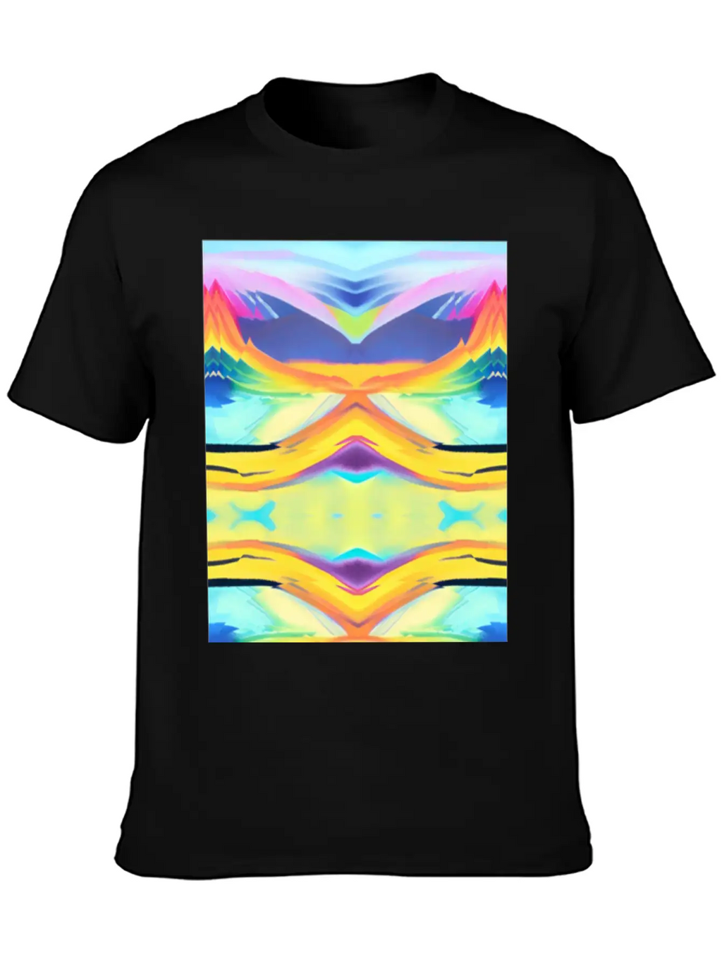 Peaceful Sunrise Basic Graphic T-Shirt – Daily Comfort In Soft Cotton