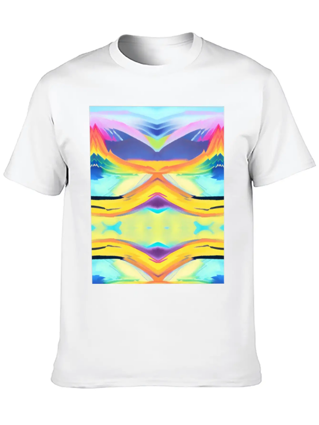 Peaceful Sunrise Basic Graphic T-Shirt – Daily Comfort In Soft Cotton