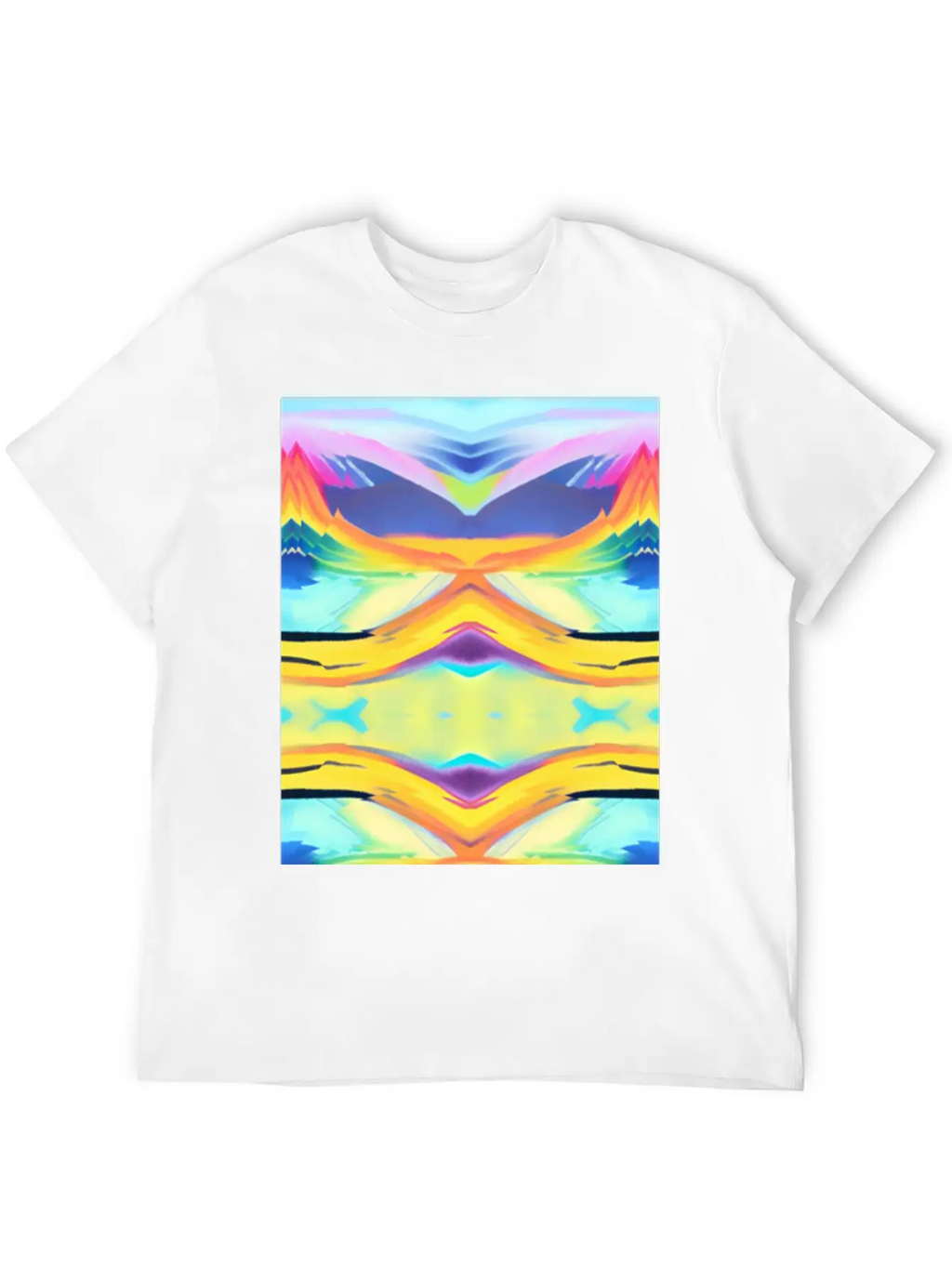 Peaceful Sunrise Basic Graphic T-Shirt – Daily Comfort In Soft Cotton