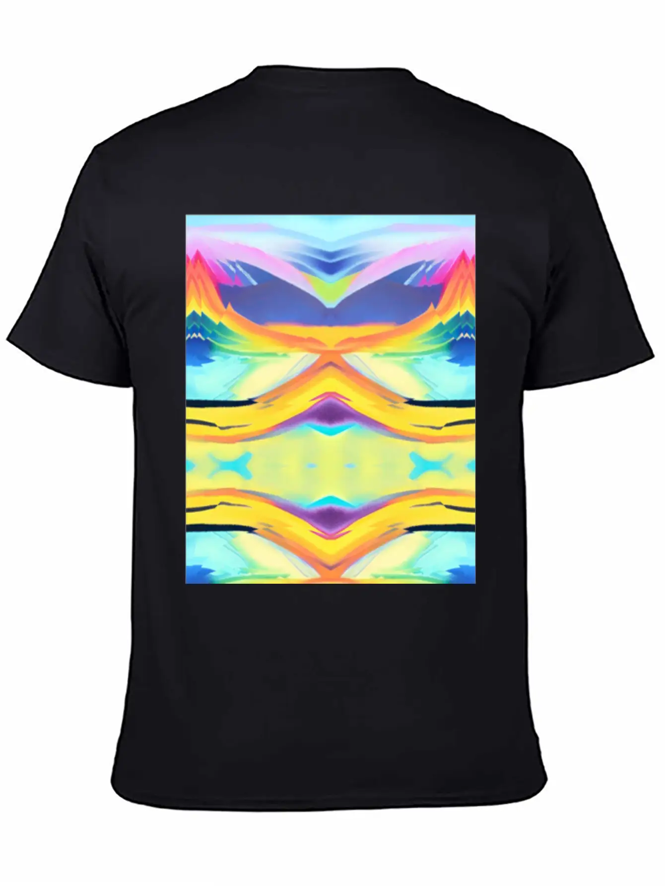 Peaceful Sunrise Basic Graphic T-Shirt – Daily Comfort In Soft Cotton