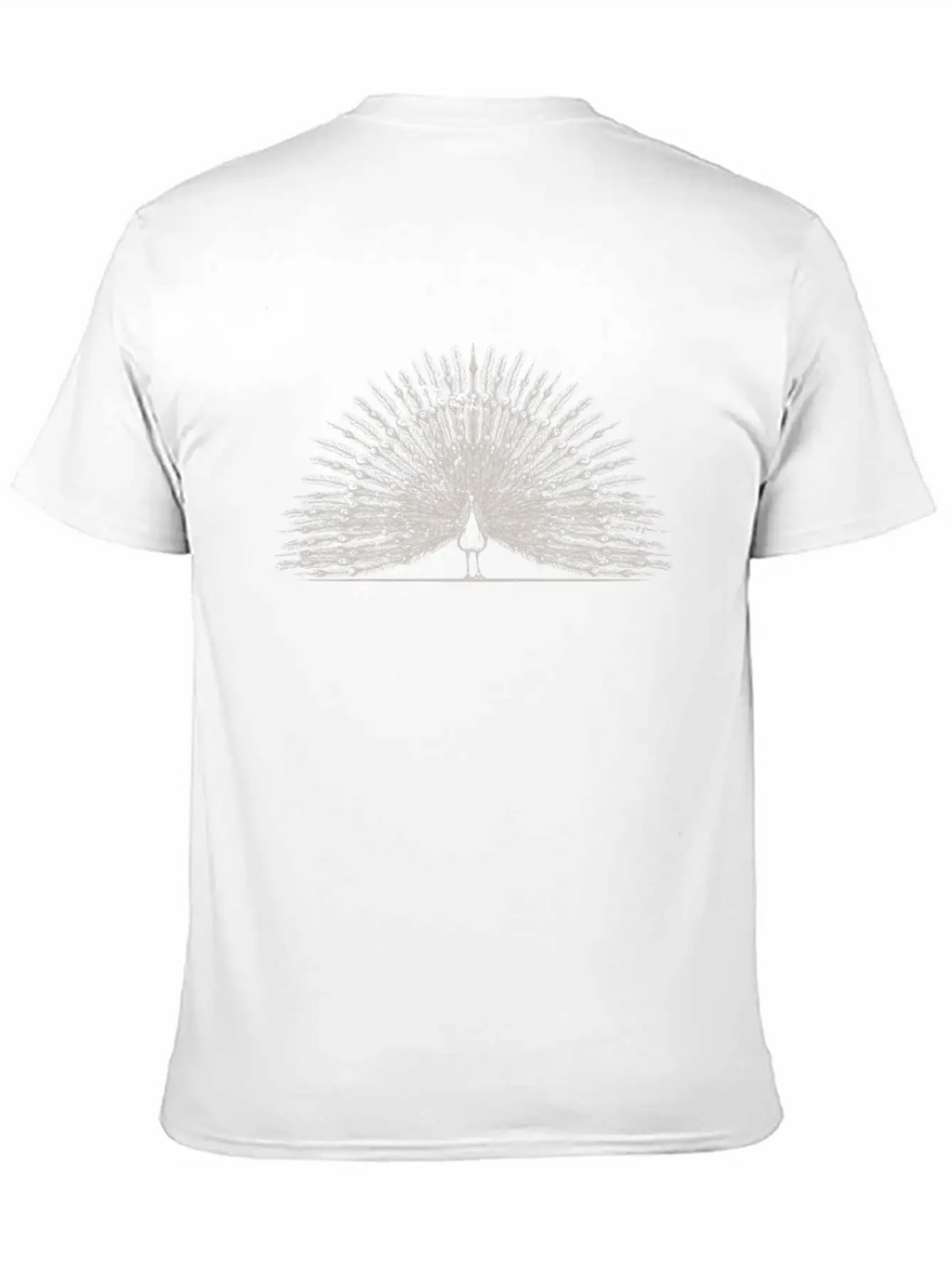 Peacock India Essential Unisex Summer Tee – Soft Cotton Casual Fit