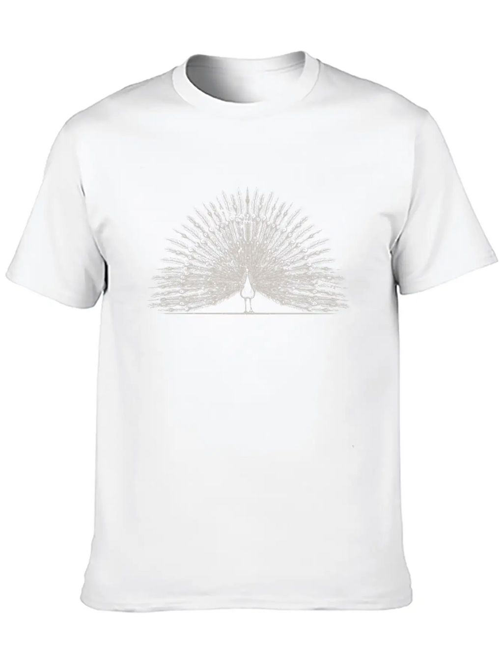 Peacock India Essential Unisex Summer Tee – Soft Cotton Casual Fit