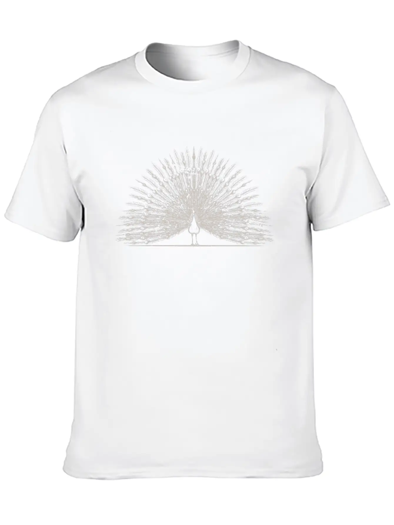 Peacock India Essential Unisex Summer Tee – Soft Cotton Casual Fit