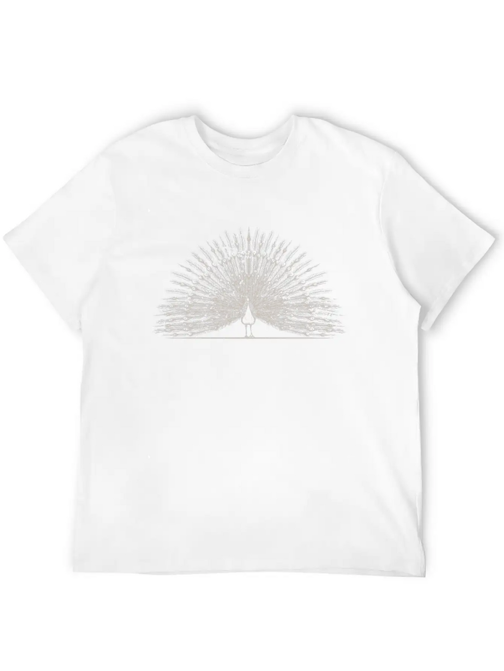 Peacock India Essential Unisex Summer Tee – Soft Cotton Casual Fit