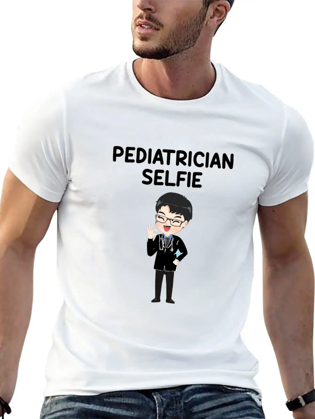 Pediatrician Children Doctor Medicine Gift Essential Cotton Tee For Daily Outfits – Unisex Style