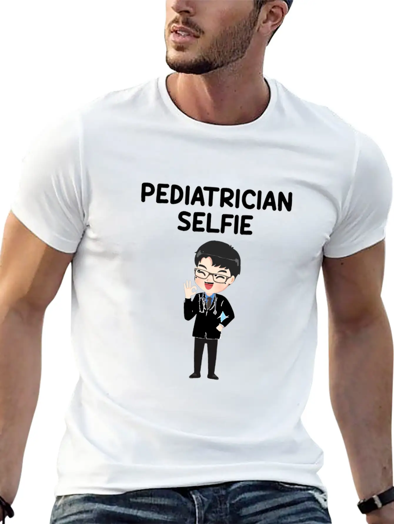 Pediatrician Children Doctor Medicine Gift Essential Cotton Tee For Daily Outfits – Unisex Style