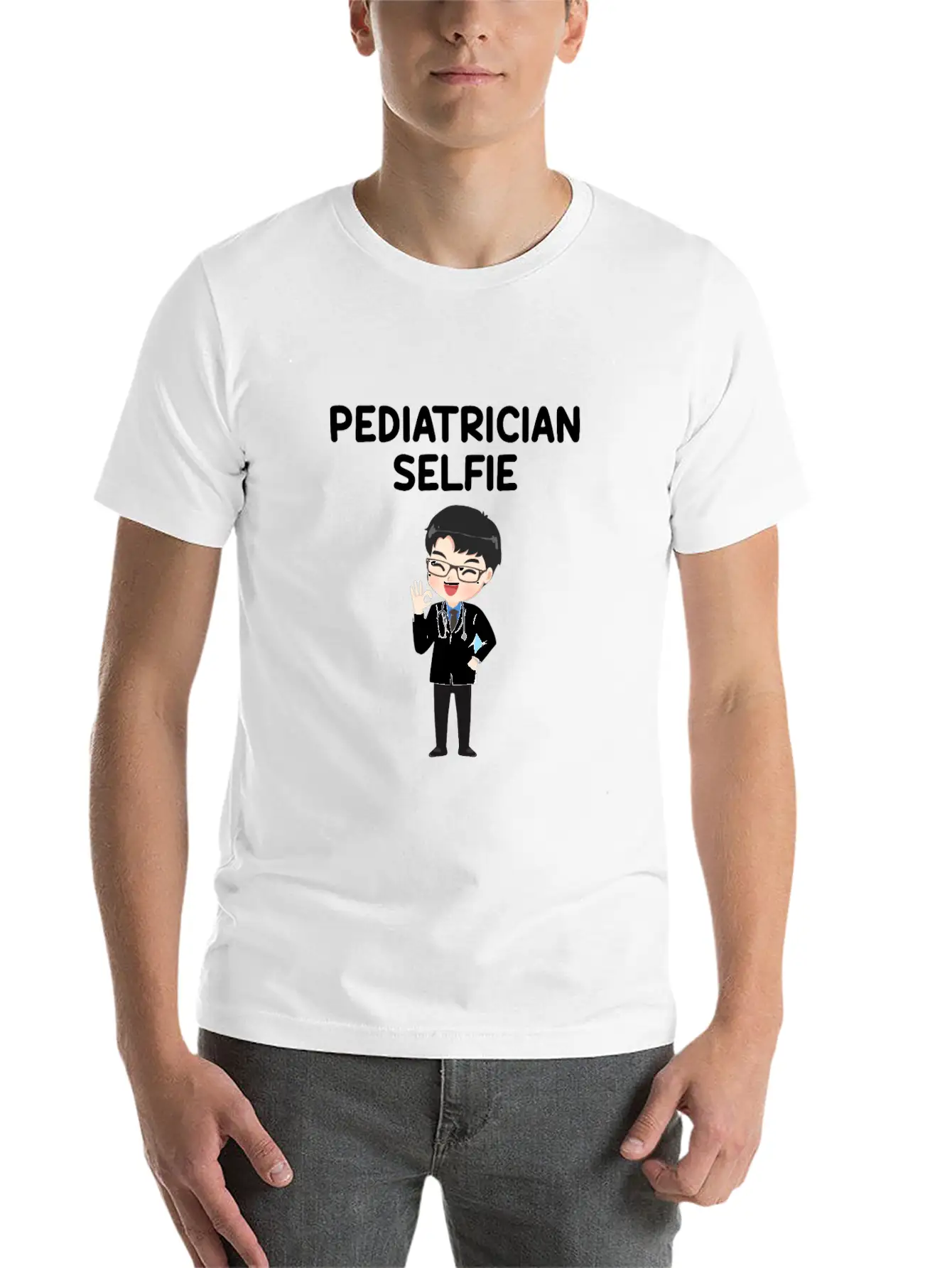Pediatrician Children Doctor Medicine Gift Essential Cotton Tee For Daily Outfits – Unisex Style