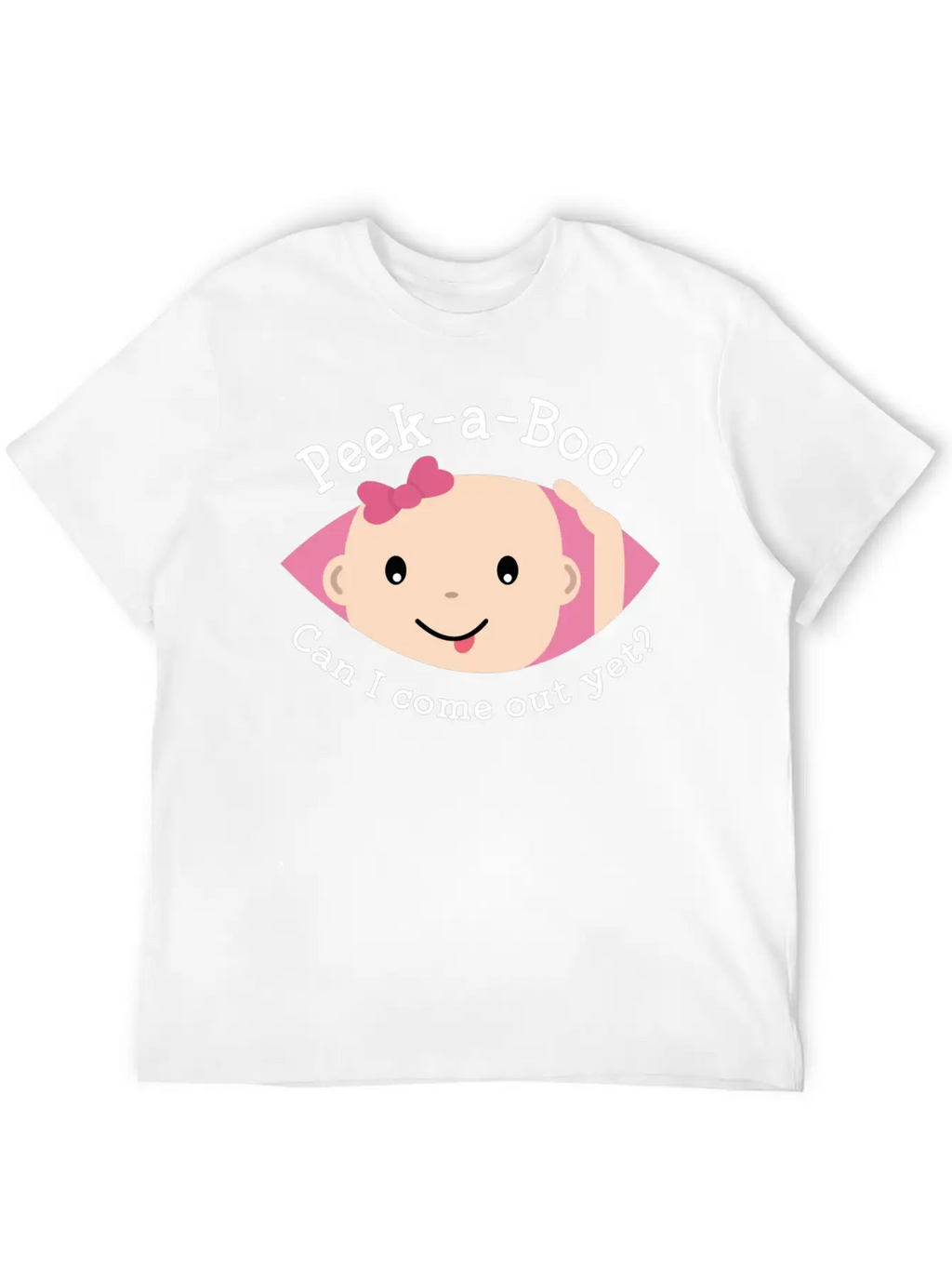Peek-A-Boo Timeless Short Sleeve Tee – Comfy And Minimalist Design