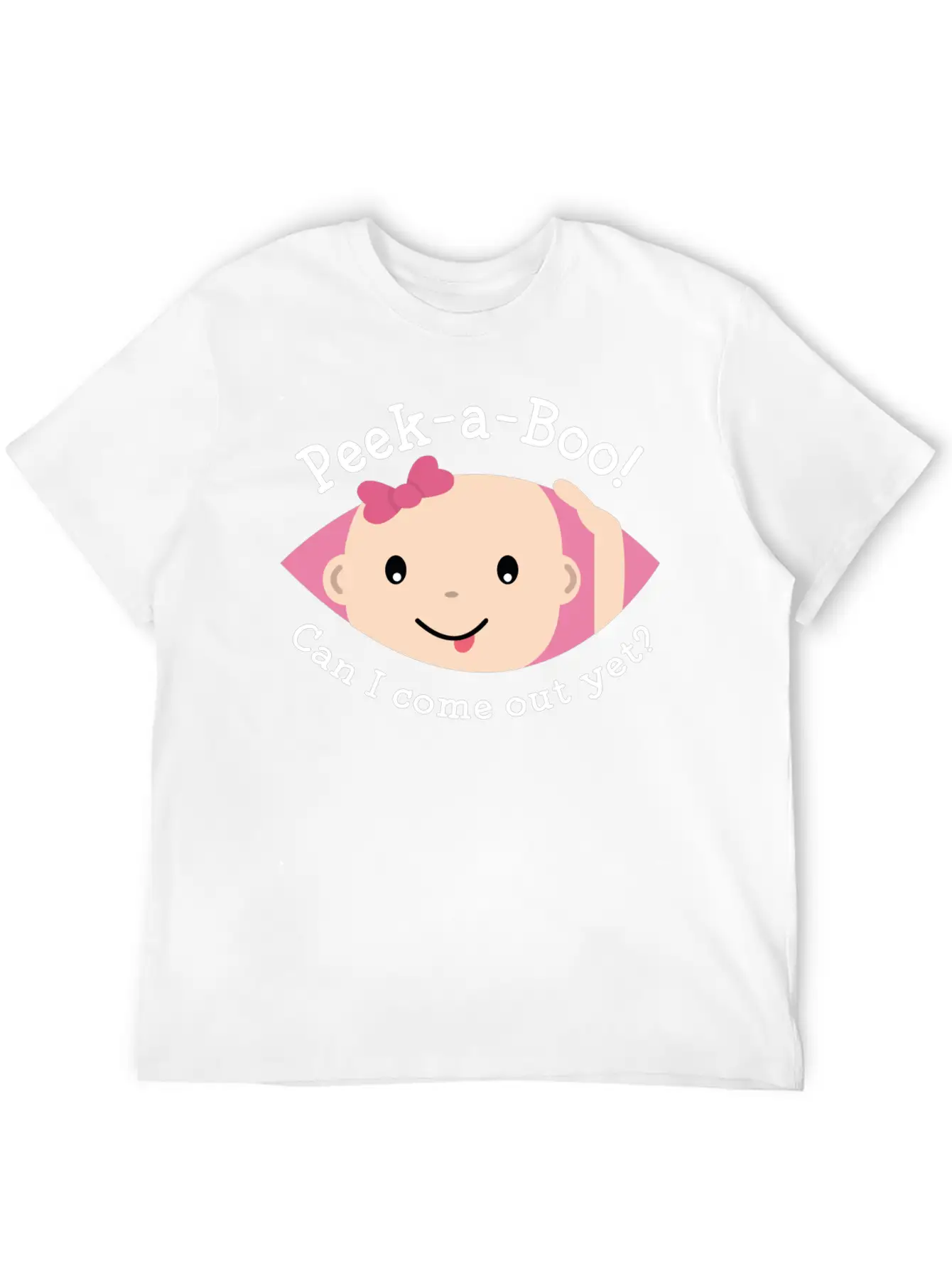 Peek-A-Boo Timeless Short Sleeve Tee – Comfy And Minimalist Design