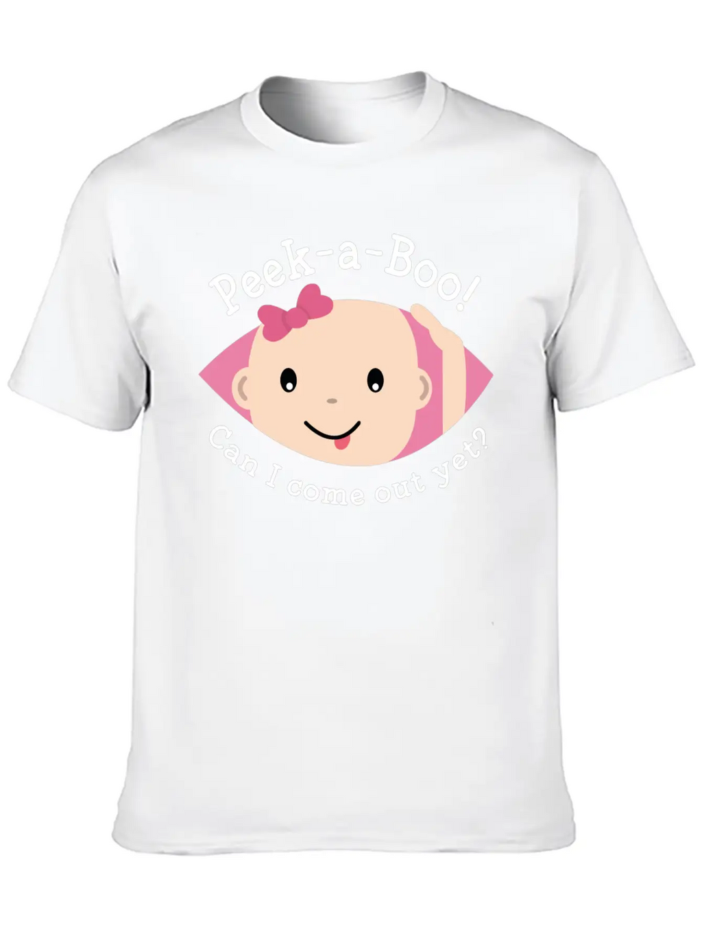 Peek-A-Boo Timeless Short Sleeve Tee – Comfy And Minimalist Design