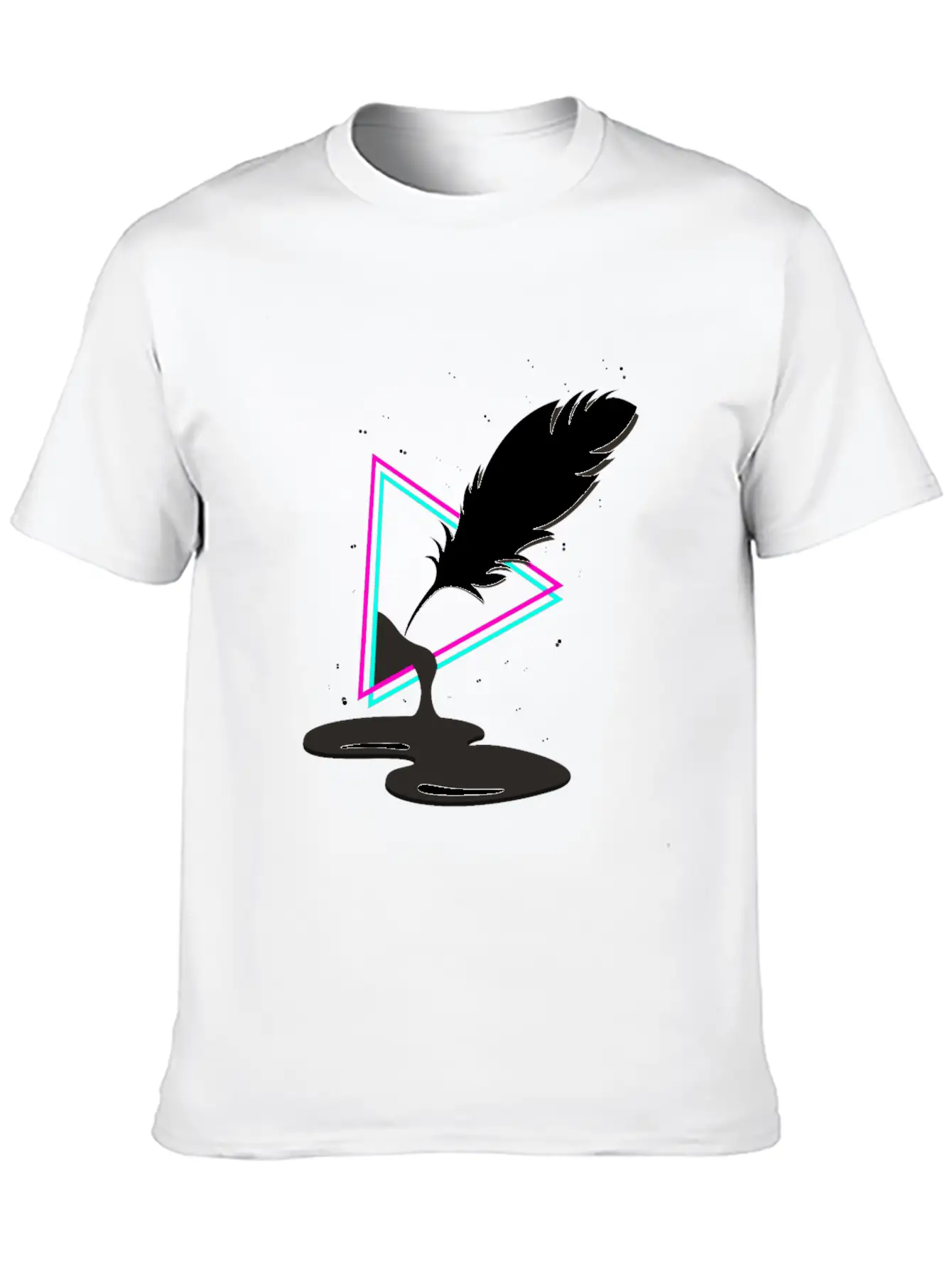 Pen Ink Unisex Casual T-Shirt – Clean Design For Daily Comfort