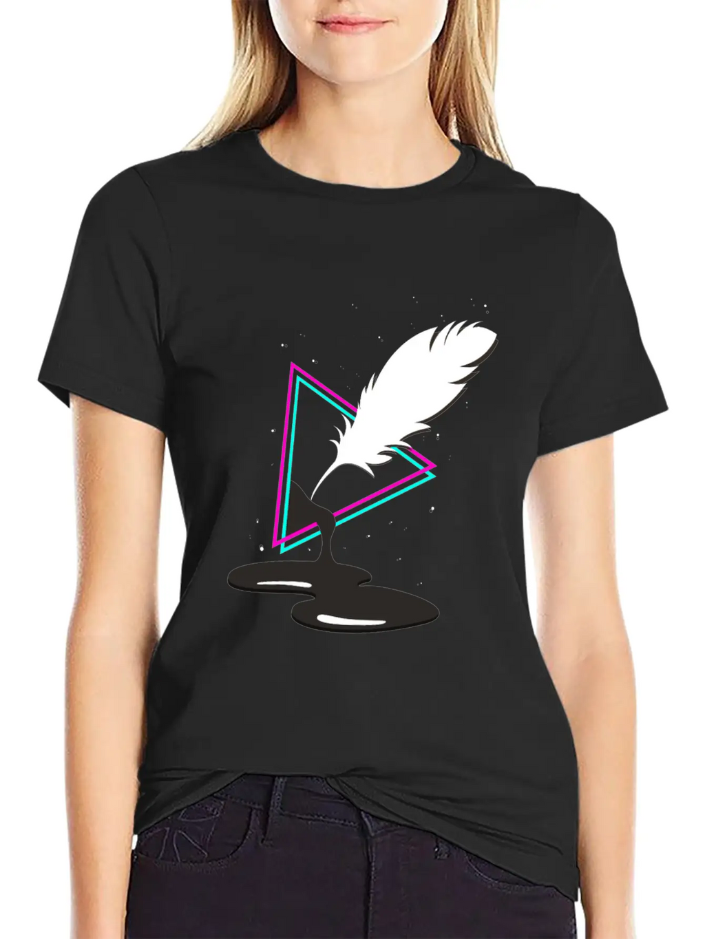 Pen Ink Unisex Casual T-Shirt – Clean Design For Daily Comfort