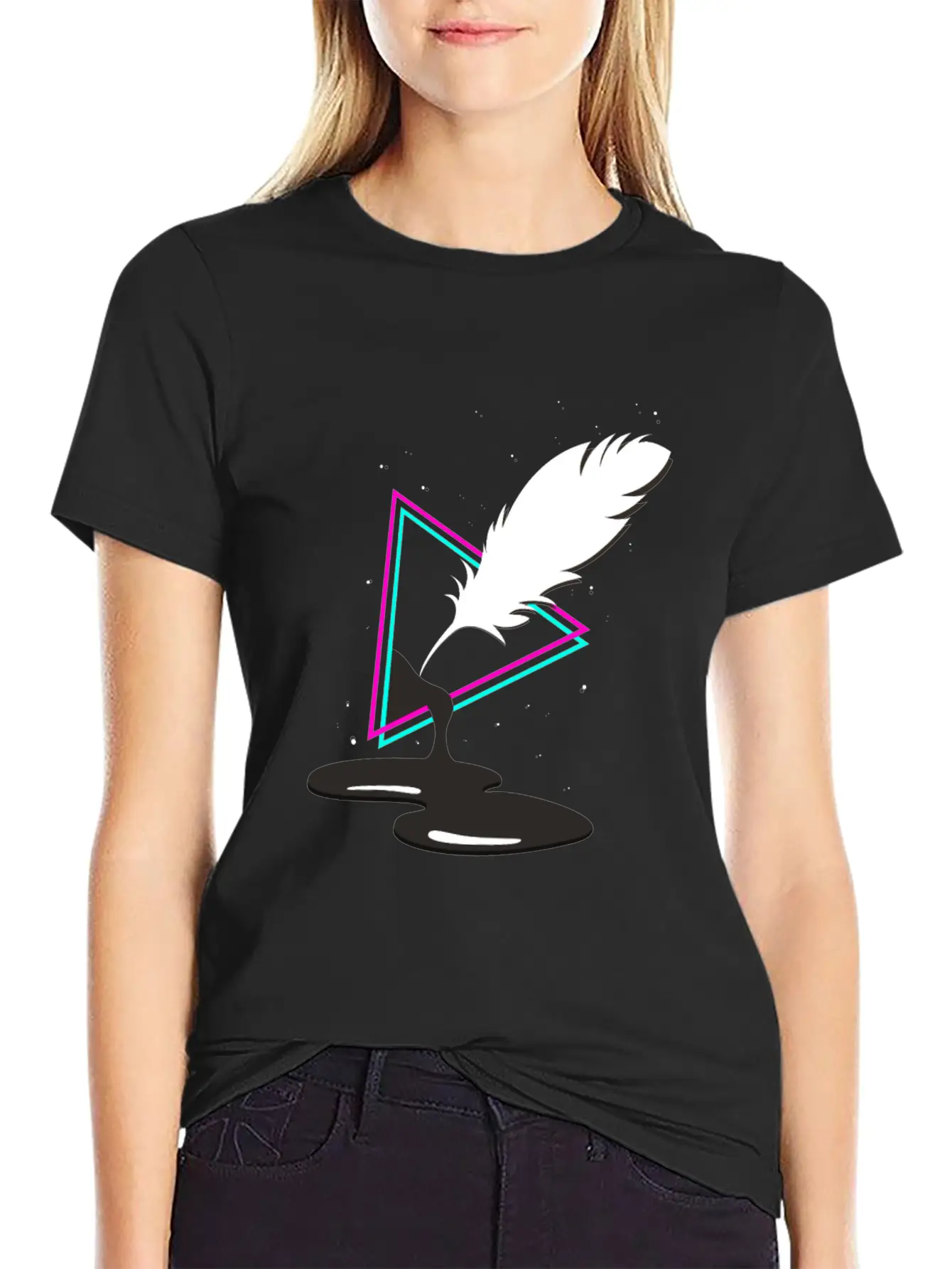 Pen Ink Unisex Casual T-Shirt – Clean Design For Daily Comfort