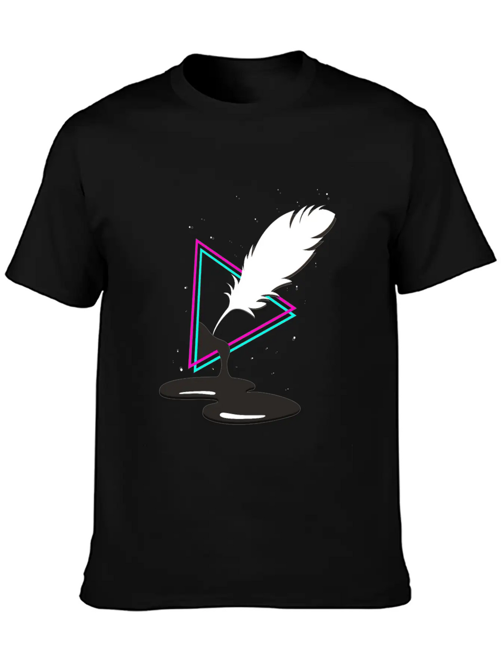 Pen Ink Unisex Casual T-Shirt – Clean Design For Daily Comfort