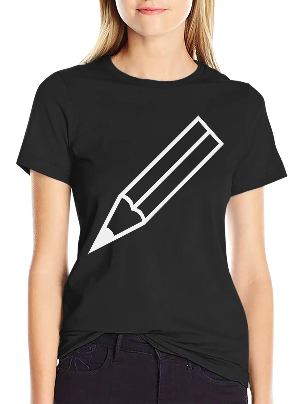 Pencil Essential Cotton Tee For Daily Outfits – Unisex Style