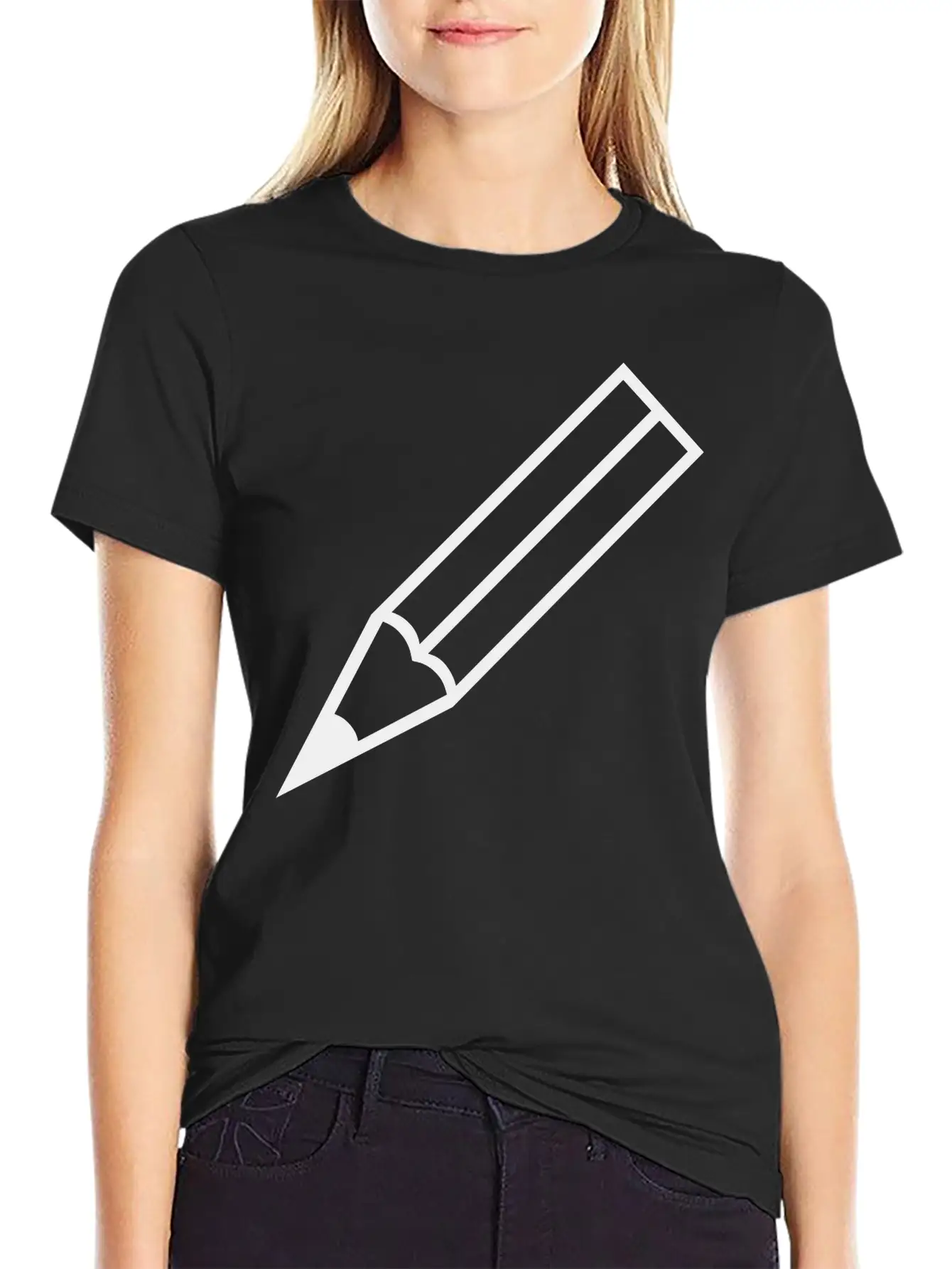 Pencil Essential Cotton Tee For Daily Outfits – Unisex Style
