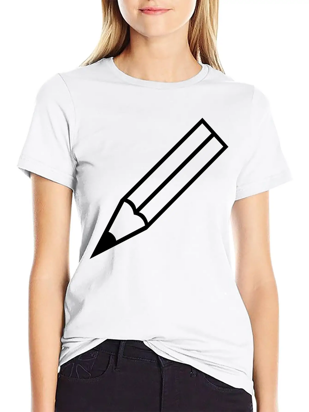 Pencil Essential Cotton Tee For Daily Outfits – Unisex Style