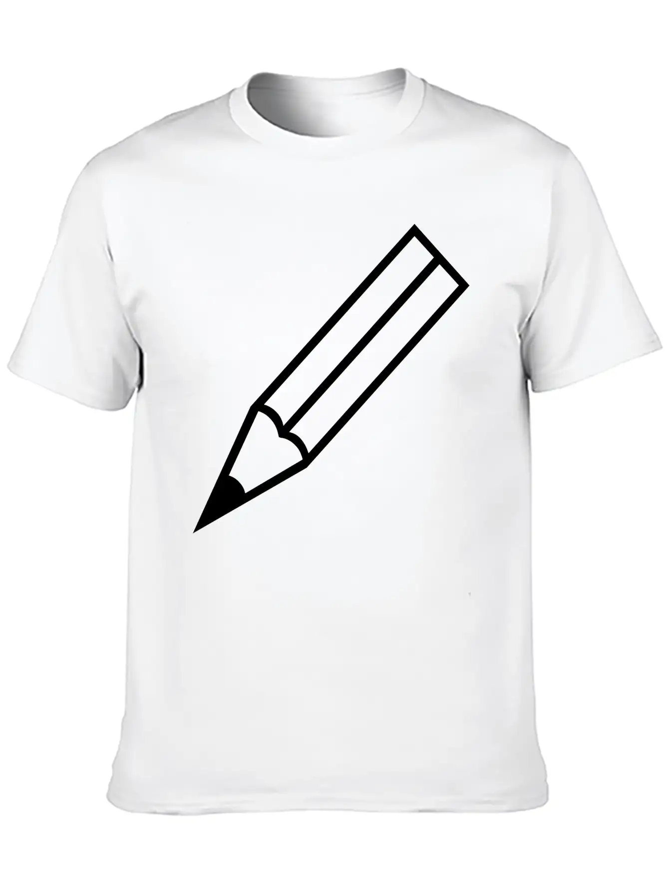 Pencil Essential Cotton Tee For Daily Outfits – Unisex Style