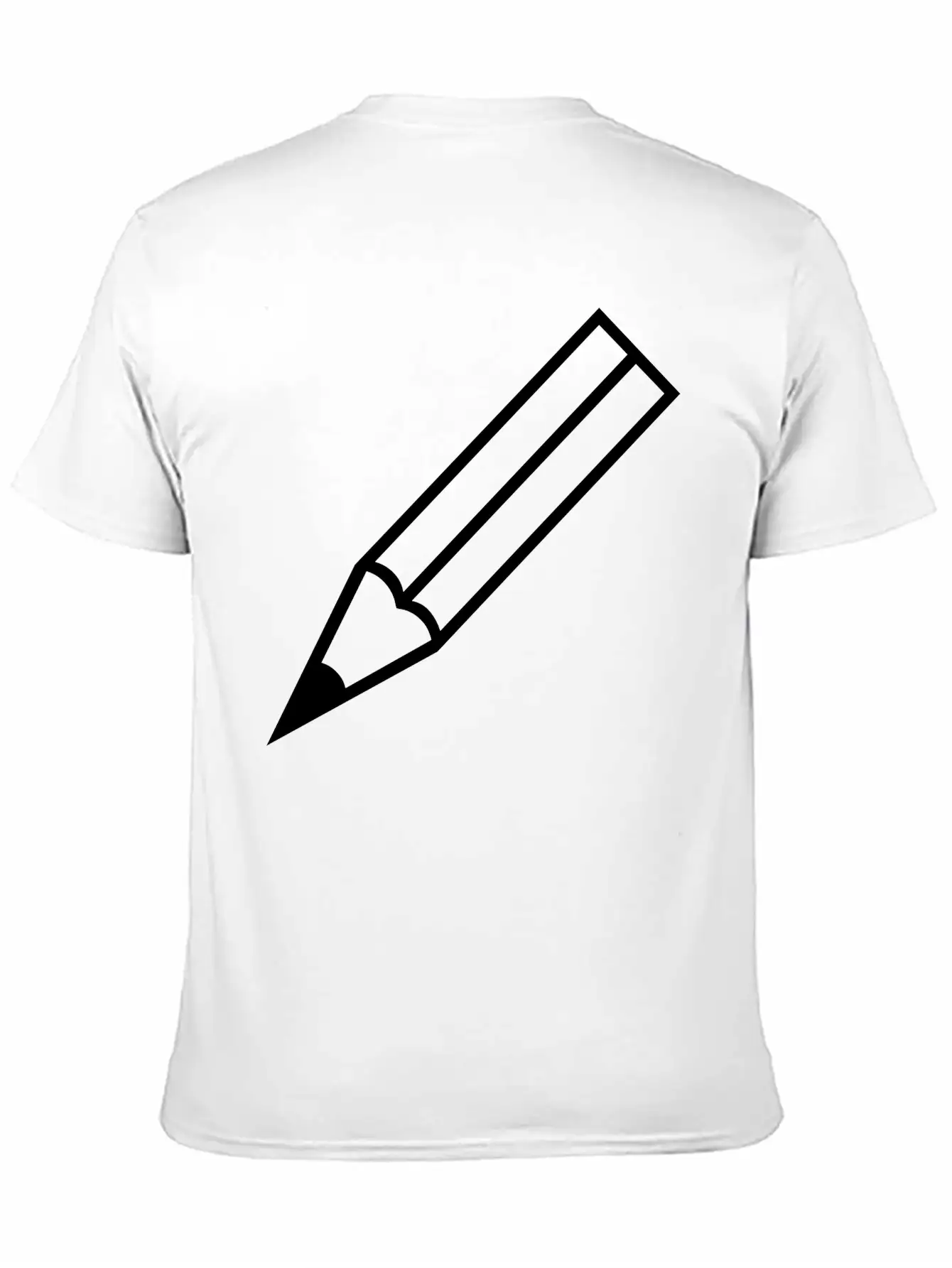 Pencil Essential Cotton Tee For Daily Outfits – Unisex Style