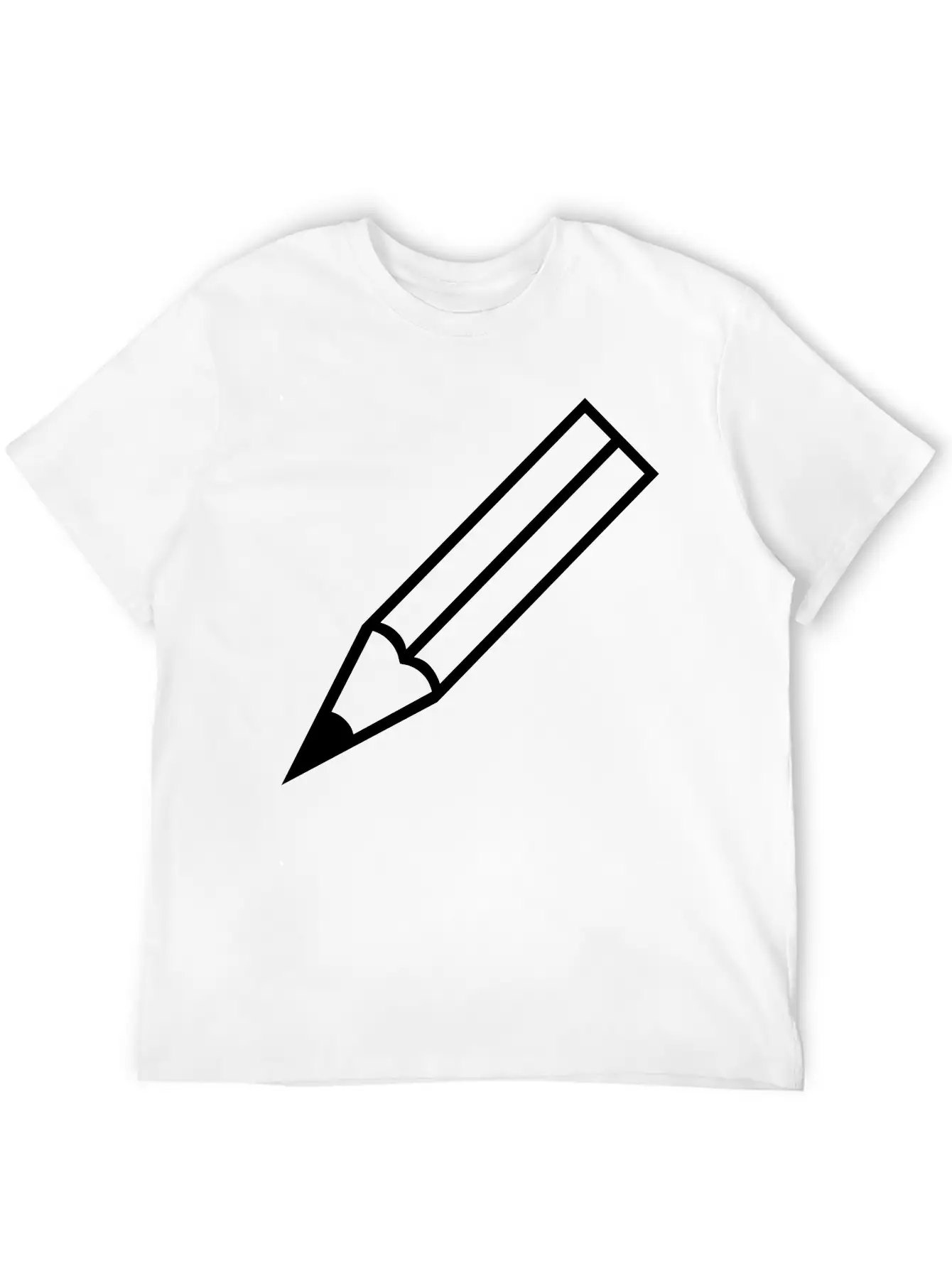 Pencil Essential Cotton Tee For Daily Outfits – Unisex Style