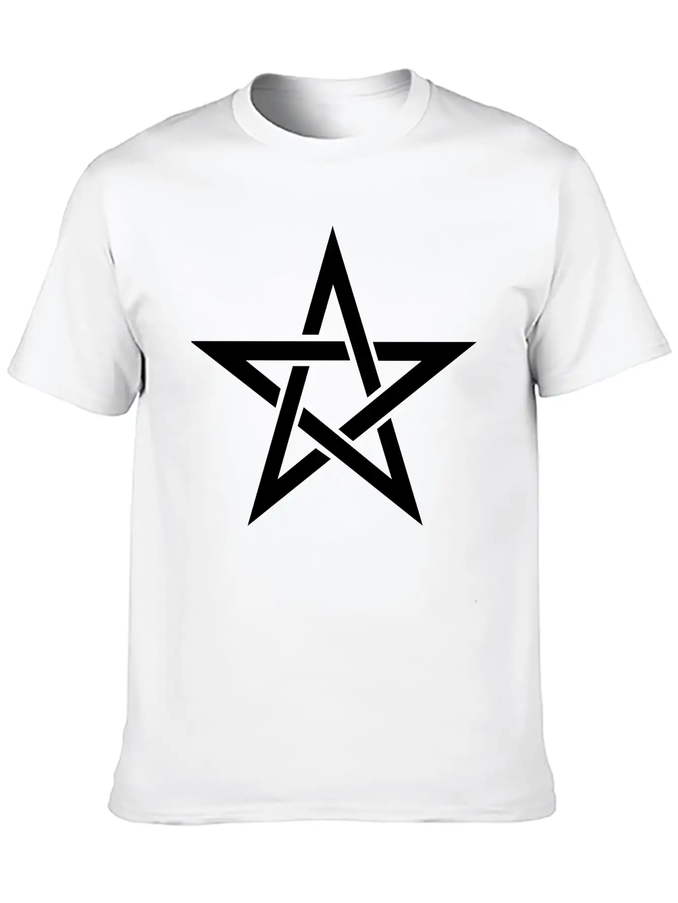 Pentagram Basic Graphic T-Shirt – Daily Comfort In Soft Cotton